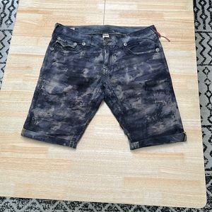 Original custom, true religion shorts